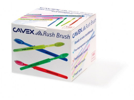 cavex tandenborstels rush brush 100 (productfoto)