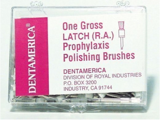 dentamerica polijstborstels wit ra 144 (productfoto)