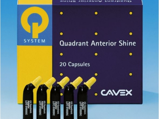 quadrant anterior shine i(incisal) capsules 20x0.25 (productfoto)