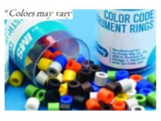 ims color code instrument rings maxi wit 50 (productfoto)