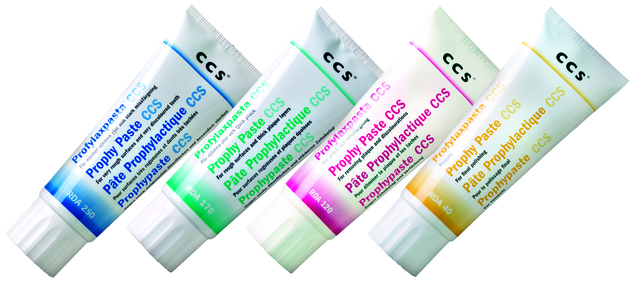 ccs prophy-paste extra-fijn/geel rda40 2mu tube 60 (productfoto)