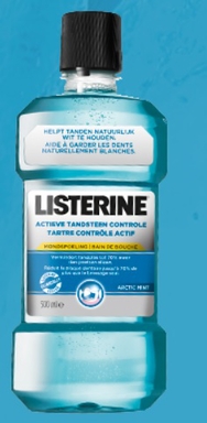 listerine anti-tandsteen active mondwater 500 (productfoto)