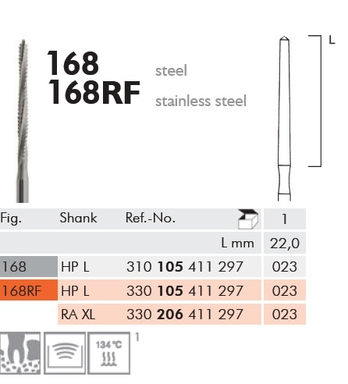 meisinger botfrais hp-l 168rf/023 1 (productfoto)