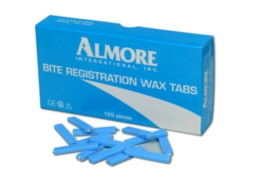 almore bite registration wax tabs 125 (productfoto)