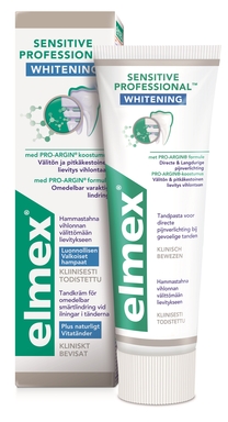 elmex anti-caries mentholvrij tandpasta 75 (productfoto)