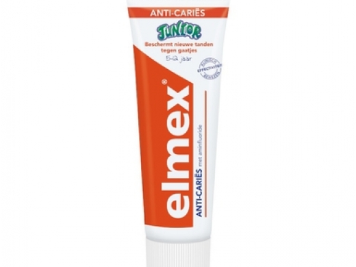 elmex anti-caries junior tandpasta (6-12 jaar) 75 (productfoto)