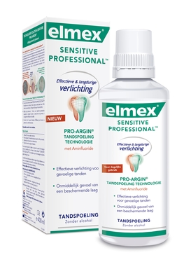 elmex sensitive professional tandspoeling 400 (productfoto)