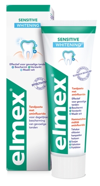 elmex sensitive gentle white tandpasta 75 (productfoto)