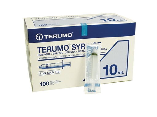 terumo luer lock spuitjes 5 ml 100 (productfoto)