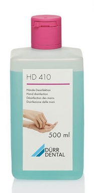 durr hd 410 inwrijfpreparaat handdesinfectie 500 (productfoto)