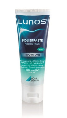 lunos polijstpasta 2 in 1 mint tube 100 (productfoto)