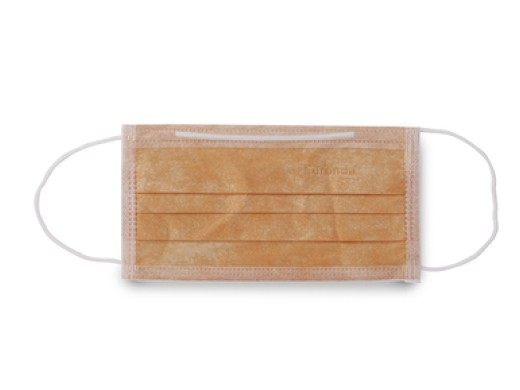 monoart mondmaskers protection 3 (3-l) oranje 50 stuks (productfoto)