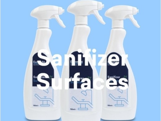euronda sanifizer surfaces / oppervlaktedesinf. 750 ml (productfoto)