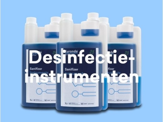 euronda sanifizer instrumenten desinfectie 1 liter (productfoto)
