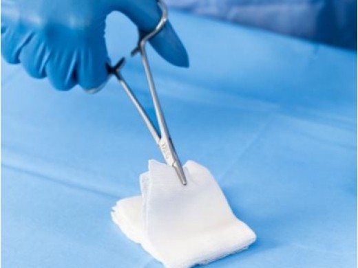 alle gaascompressen sterile 8-laags 7,5x6,5cm 250x5 stuks (productfoto)