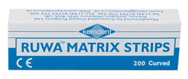 ruwa matrixstrips transparant gebogen 6mm 200 (productfoto)