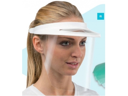 face shield economical wit (productfoto)