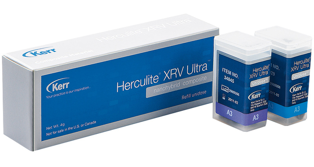 herculite ultra enamel a3 unidose 20x0.2 gram (productfoto)