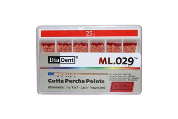 gutta percha points 25 ml.029/p-63 120 (productfoto)