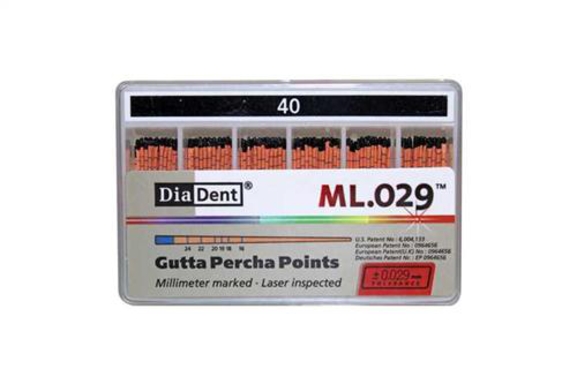 gutta percha points 40 ml.029/p-63 120 (productfoto)