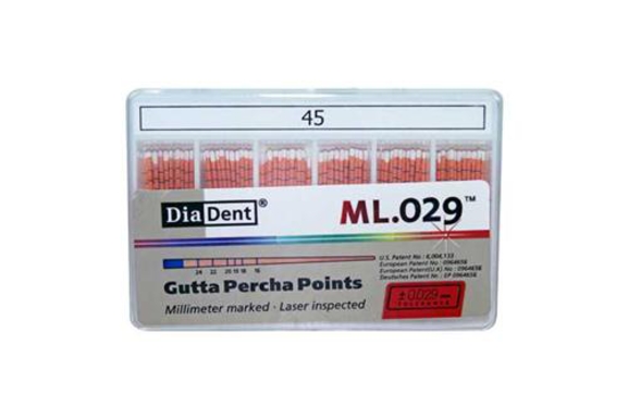 gutta percha points 45 ml.029/p-63 120 (productfoto)