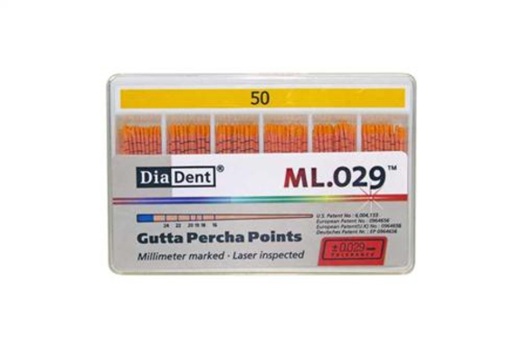 gutta percha points 50 ml.029/p-63 120 (productfoto)