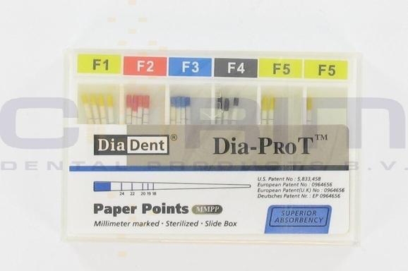 dia-prot paper points f4 100 (productfoto)