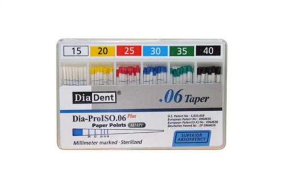 dia-proiso 06 plus paper points ass 15/40 100 (productfoto)