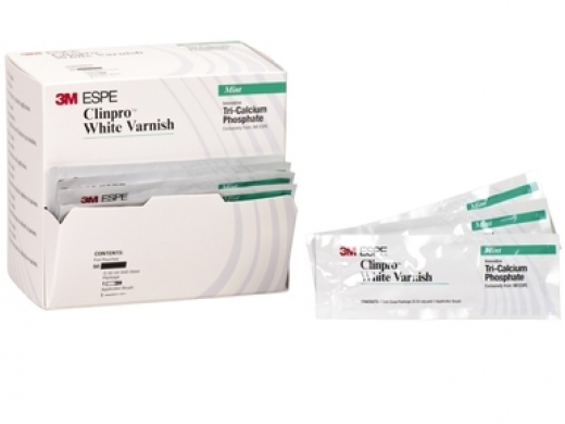 clinpro fluoride behandeling neutraal 2,1% s.fl. 100x0.5 (productfoto)