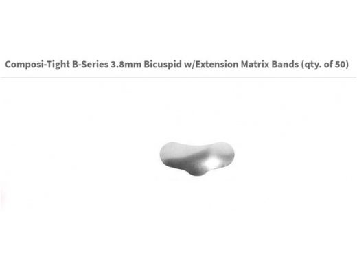 composi-tight b-series 3.8mm bicuspid w/ext. bands 50 (productfoto)