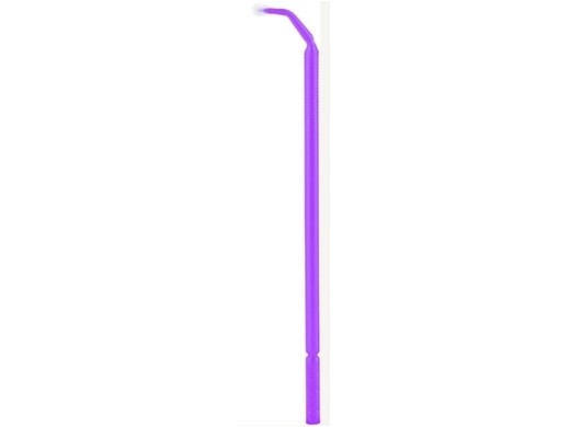 microbrush m10 double bend applicator pearl purple 100 stuks (productfoto)