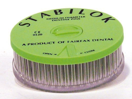 stabilok stiften rvs groen medium (diam. 0.76mm) 100 (productfoto)