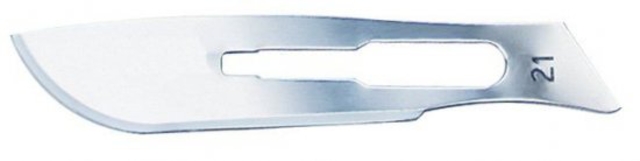 swann morton cs scalpels steriel nr. 21 100 (productfoto)