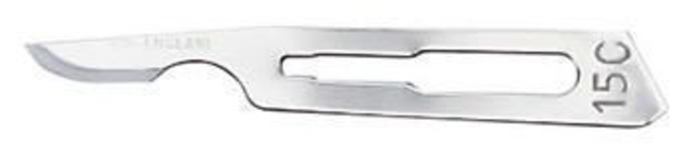 swann morton cs scalpels niet steriel nr. 15c 100 (productfoto)