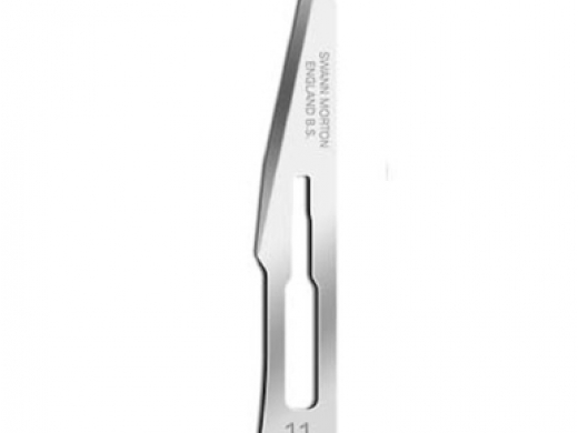 swann morton cs scalpels niet steriel nr. 11 100 (productfoto)