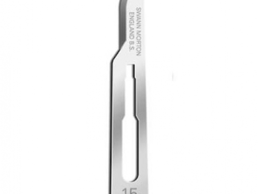 swann morton cs scalpels niet steriel nr. 15 100 (productfoto)