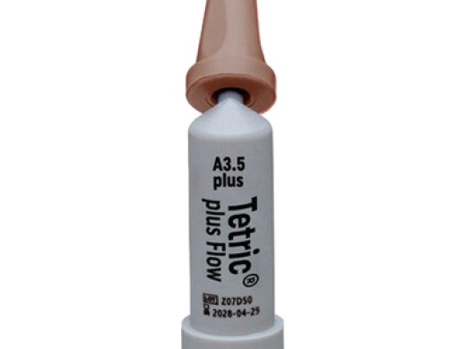 tetric plus flow composiet refill caps a3,5 plus 10x0.2 gram (productfoto)