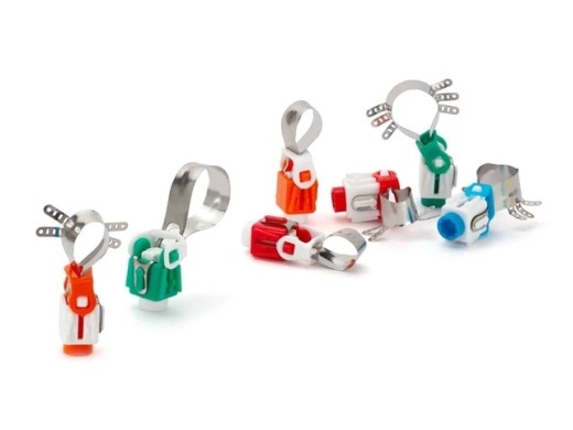 quickmat hoop regular small 6,5mm rood 50 stuks (productfoto)
