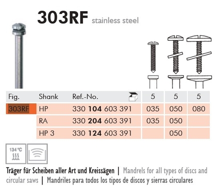 meisinger mandrel ra 303rf/050 5 (productfoto)