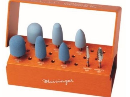 meisinger acrylic polishing and adjusting kit 8 stuks (productfoto)