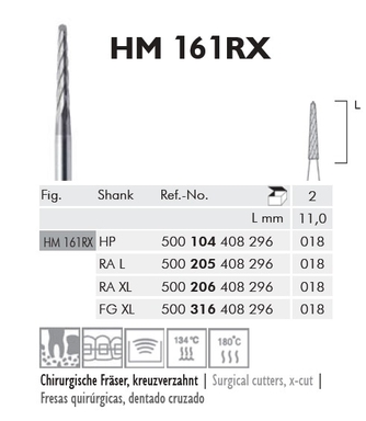 meisinger botfrais hm ra 161rx/018 2 (productfoto)