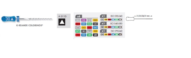 k-reamers assorti 015-040|21mm a011d 6 (productfoto)