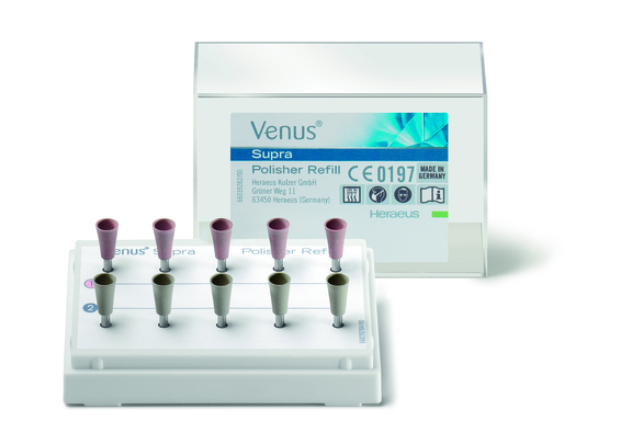 venus supra refill pre-cup / pre-polisher 10 (productfoto)