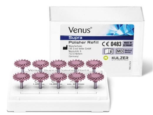 venus supra refill pre-twist disc / pre-polisher 10 stuks (productfoto)