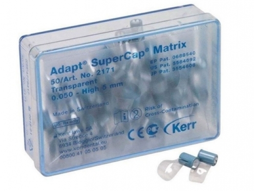 adapt supercap matrixen transparant 0.050-6.3mm 50 (productfoto)