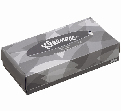 kleenex facial tissues 2-l (21,6x18,6cm) 21x100 (productfoto)