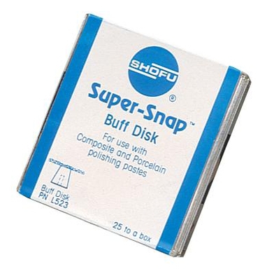 super-snap l523 buff disk + 1 mandrel 25 (productfoto)