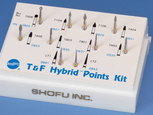 shofu t&f hybrid points 0950 kit ass. 10 (productfoto)