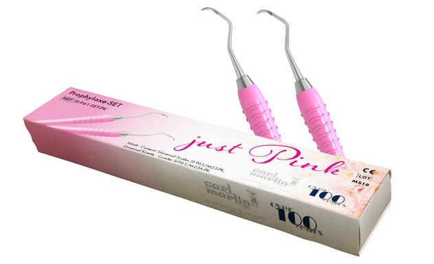 carl martin prophylaxe set roze 2 stuks (productfoto)