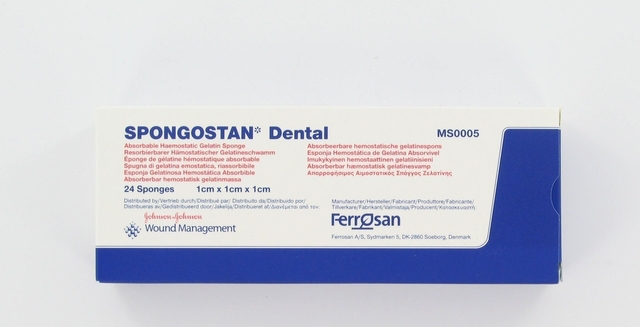 spongostan dental 1x1x1cm 24 (productfoto)